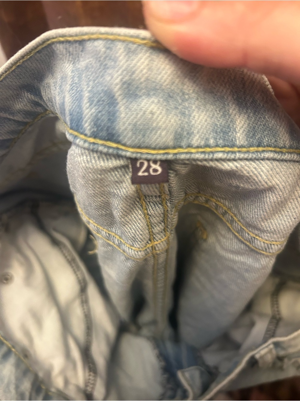 Carmar Light Wash Distressed Ripped Jeans - Picture 6 of 6